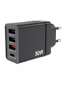 Ładowarka sieciowa Verbatim 1xUSB-C PD 20W 1xUSB-A QC 3.0 2xUSB-A 10W UE czarna - nr 2