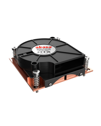 no name Akasa AK-CC7401BT01 1U Low Profile Chłodzenie procesora - gniazdo LGA 1700