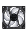 no name PHANTEKS D30 PWM Wentylator D-RGB z odwróconym przepływem powietrza - 120mm, czarny - nr 4