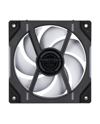 no name PHANTEKS D30 PWM Wentylator D-RGB z odwróconym przepływem powietrza - 120mm, czarny nr 1