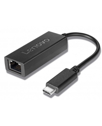 Adapter Lenovo USB-C/RJ45, GX90S91832, czarny