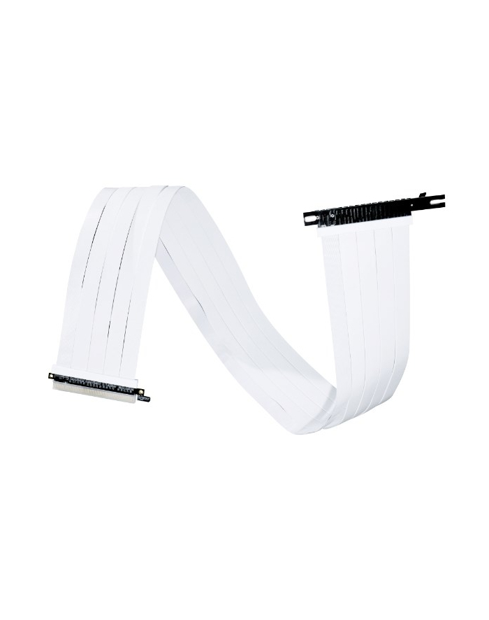 no name Lian Li PW-PCIV-4-90W PCIe 40 Riser Cable - 900mm, biały główny