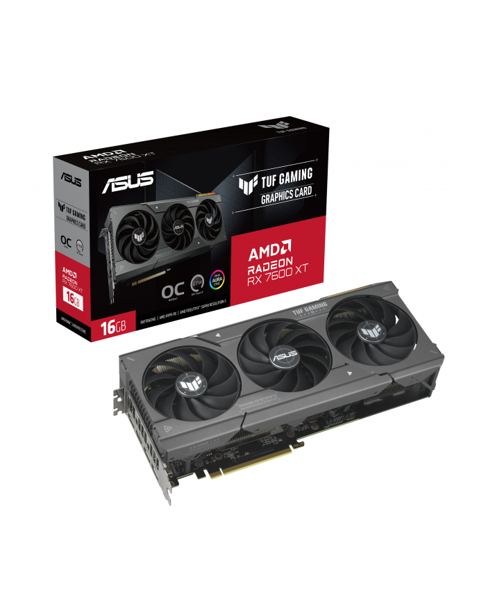 Karta graficzna ASUS TUF Gaming Radeon RX 7600 XT OC 16GB główny