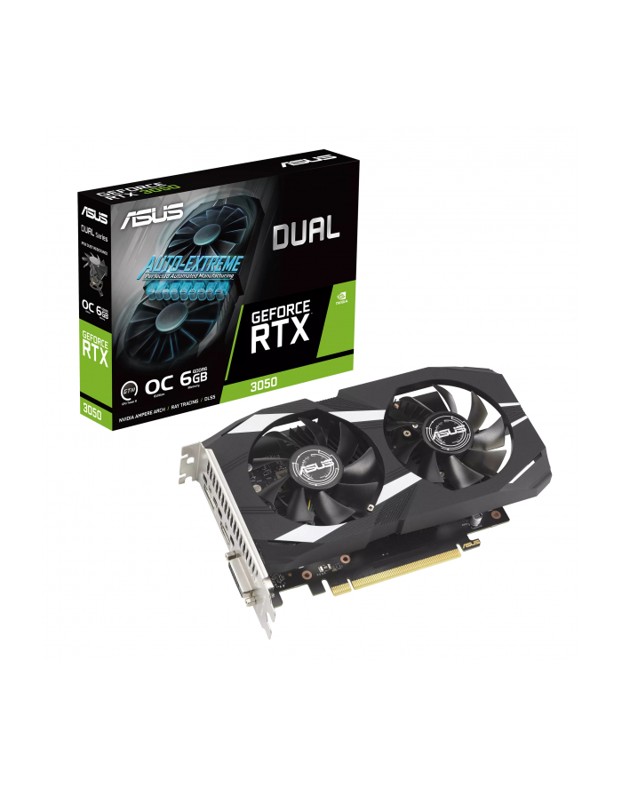 Karta graficzna ASUS Dual GeForce RTX 3050 OC 6GB główny