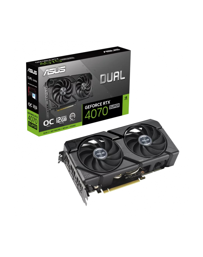 Karta graficzna ASUS Dual GeForce RTX 4070 SUPER OC 12GB EVO główny