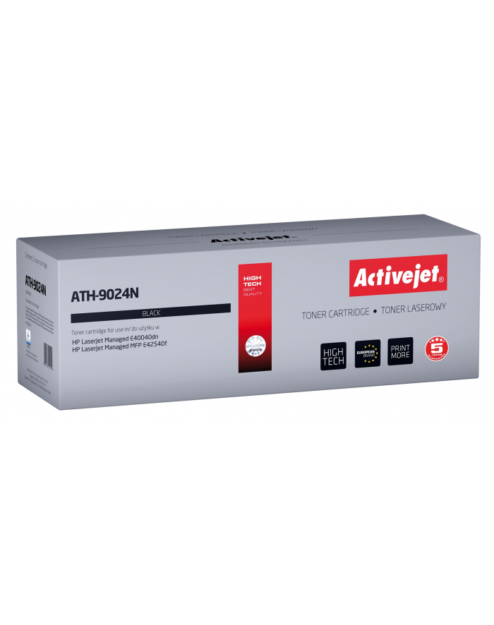 Activejet ATH-9024N Toner (zamiennik HP W9024MC; Supreme; 11500 stron; czarny) główny