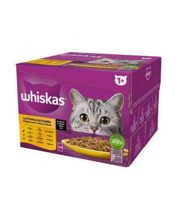 WHISKAS Kurczak kaczka drób indyk w sosie 24x85g nr 1