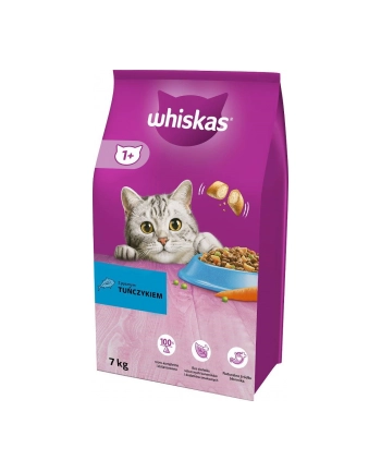 WHISKAS Kot Adult Sucha Karma z tuńczykiem 7kg nr 1