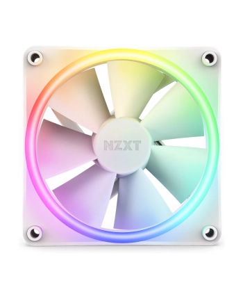 no name NZXT F120P RGB Duo 120mm Wentylator Biały nr 1