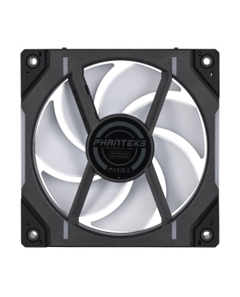 no name PHANTEKS D30 PWM D-RGB Wentylator Regular Airflow - 120mm, czarny