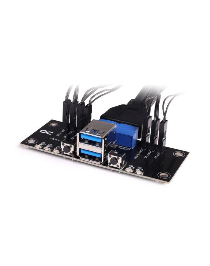 no name Przedni panel I/O Alphacool ES z USB 30 i zestawem do obudowy serwerowej główny