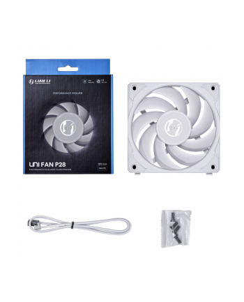 Wentylator Lian Li UNI FAN P28 120mm biały nr 2