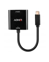 Lindy USB converter, USB-C male > DisplayPort female (Kolor: CZARNY, 21cm, 4K 144Hz) - nr 17