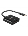 Lindy USB converter, USB-C male > DisplayPort female (Kolor: CZARNY, 21cm, 4K 144Hz) - nr 8