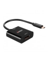Lindy USB converter, USB-C male > DisplayPort female (Kolor: CZARNY, 21cm, 4K 144Hz) - nr 9