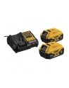 D-EWALT starter set battery kit DCB1104P2, 18 volts, charger (yellow/Kolor: CZARNY, 2x Li-ion battery 5.0 Ah) - nr 3