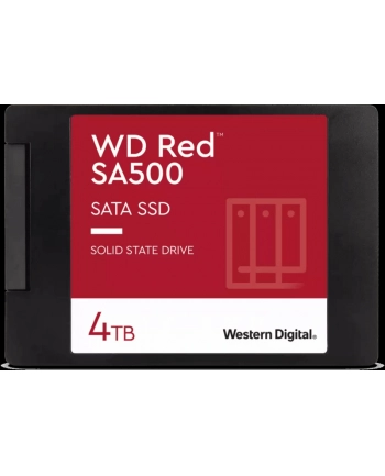 western digital Dysk SSD WD Red SA500 4TB 2,5'' (560/520 MB/s) WDS400T2R0A nr 1