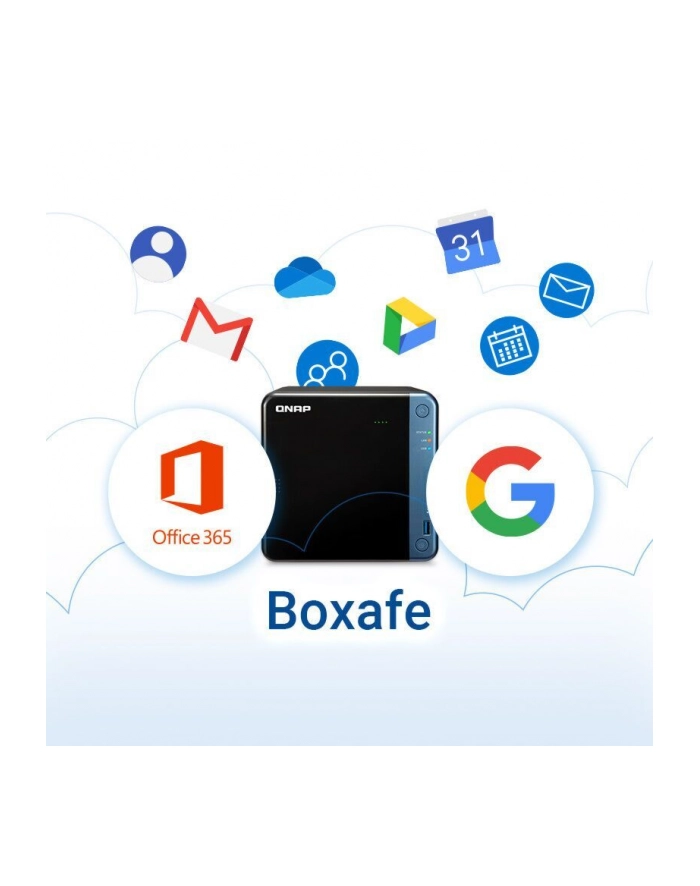 Licencja QNAP Boxafe dla Google dla 100 użytkowników na 1 rok główny