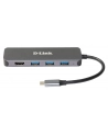 D-Link DUB-2333, docking station (silver, USB-A, USB-C, HDMI) - nr 4