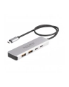 DeLOCK USB 10 Gbps USB Type-C Hub with 2 x USB Type-A and 2 x USB Type-C, USB hub (grey) - nr 1