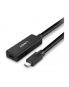 Lindy USB 3.2 Gen 2 active extension cable, USB-C male > USB-C female (Kolor: CZARNY, 5 meters) - nr 20