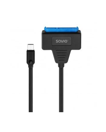 Kabel adapter SAVIO AK-69 USB-C 3.1 Gen 1 (M) - SATA (F) do dysków 2.5''
