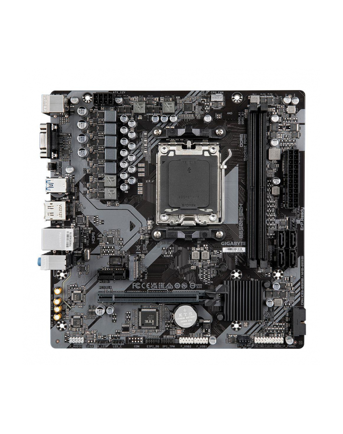 Płyta Gigabyte B650M S2H (rev. 1.0) /AMD B650/DDR5/SATA3/M.2/PCIe4.0/AM5/mATX główny