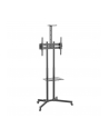 Stojak mobilny Techly 37''-70'', 50kg regulowany, 2xpółka - nr 2