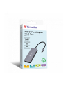 Hub USB Verbatim Multi Port CMH-05: 1x USB-C PD, 2xUSB-A 3.0, 1xHDMI, RJ-45 - nr 6