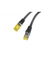 Patchcord Lanberg S/FTP kat.6A 3m LSZH CU fluke passed czarny - nr 3