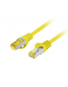 Patchcord Lanberg S/FTP kat.6A 3m LSZH CU fluke passed żółty - nr 1