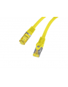 Patchcord Lanberg S/FTP kat.6A 5m LSZH CU fluke passed żółty - nr 3