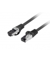 Patchcord Lanberg S/FTP kat.8.1 2m LSZH CU fluke passed czarny - nr 4