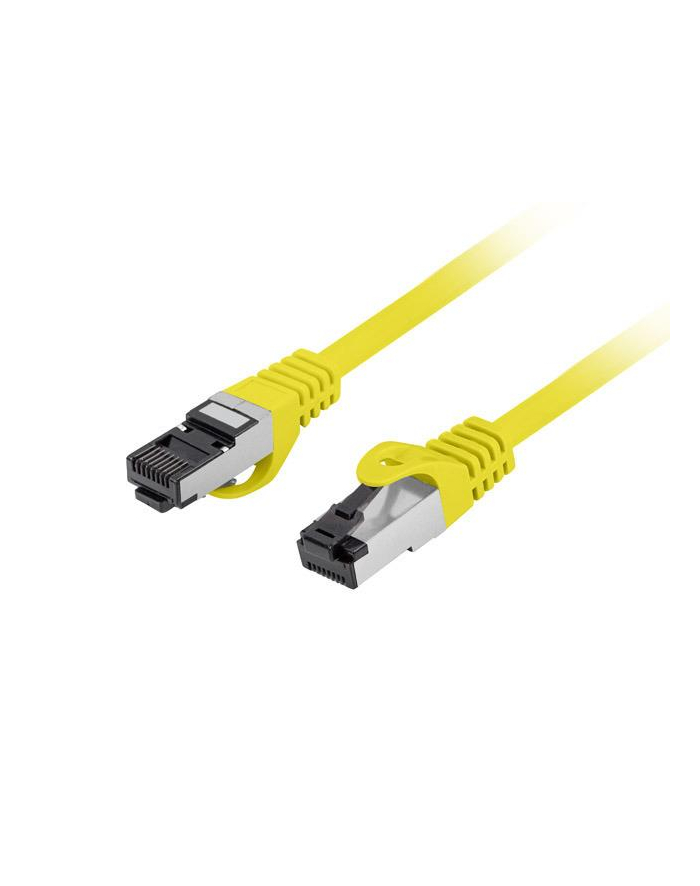 Patchcord Lanberg S/FTP kat.8.1 2m LSZH CU fluke passed żółty główny