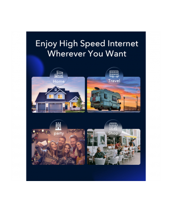 Router bezprzewodowy Cudy P5 WiFi 6 AX3000 5G SA/NSA Mesh 3xLAN 1xWAN/LAN nr 2