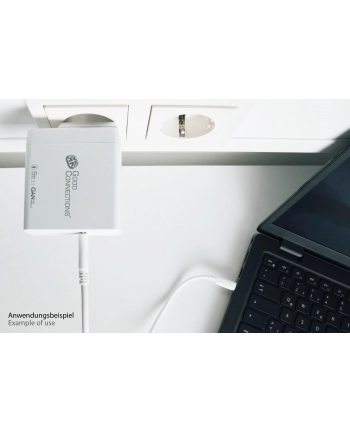 Good Connections USB quick charger 140 watts, 1 port (Kolor: BIAŁY, GaN technology, PD 3.1, QC 5, PPS)