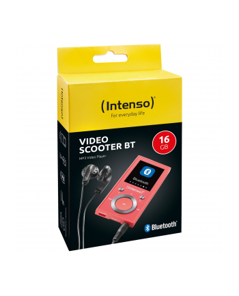 Intenso Video Scooter, Portable Player (pink, 16 GB, Bluetooth)