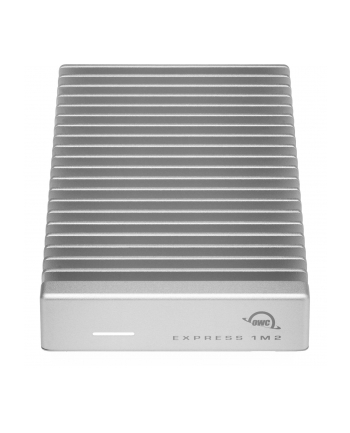 OWC Express 1M2 1 TB, External SSD (silver/aluminum, Thunderbolt 4 (USB-C), USB-C)