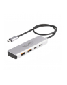 DeLOCK USB 10 Gbps USB Type-C Hub with 2 x USB Type-A and 2 x USB Type-C, USB hub (grey) - nr 2