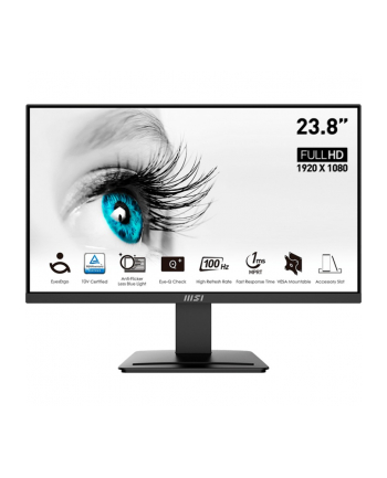 MSI PRO MP2412D-E, LED monitor - 24 -  Kolor: CZARNY, FullHD, AMD Free-Sync, HDMI, 100Hz panel