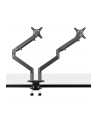 HAGOR HA gas lift arm Medium Dual, monitor holder (dark grey) - nr 1