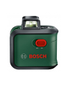 bosch powertools Bosch cross line laser AdvancedLevel 360 set (green/Kolor: CZARNY, green laser lines, range 24 meters) - nr 1