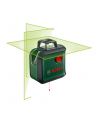 bosch powertools Bosch cross line laser AdvancedLevel 360 set (green/Kolor: CZARNY, green laser lines, range 24 meters) - nr 3