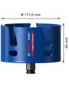 bosch powertools Bosch Expert hole saw 'Construction Material', 111mm (4.1/2) - nr 2