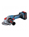 bosch powertools Bosch X-LOCK cordless angle grinder BITURBO GWX 18V-15 C Professional (blue/Kolor: CZARNY, 2x battery ProCORE18V 8.0Ah, Bluetooth module, in L-BOXX) - nr 1