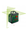 bosch powertools Bosch cross line laser AdvancedLevel 360 (green/Kolor: CZARNY, green laser lines, range 24 meters) - nr 1
