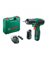 bosch powertools Bosch cordless drill/screwdriver EasyDrill 1200 (green/Kolor: CZARNY, 2x Li-ion battery 1.5Ah, case) - nr 1