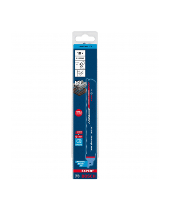 bosch powertools Bosch Expert reciprocating saw blade 'Thick Tough Metal' S 1155 CHC, 10 pieces (length 225mm)