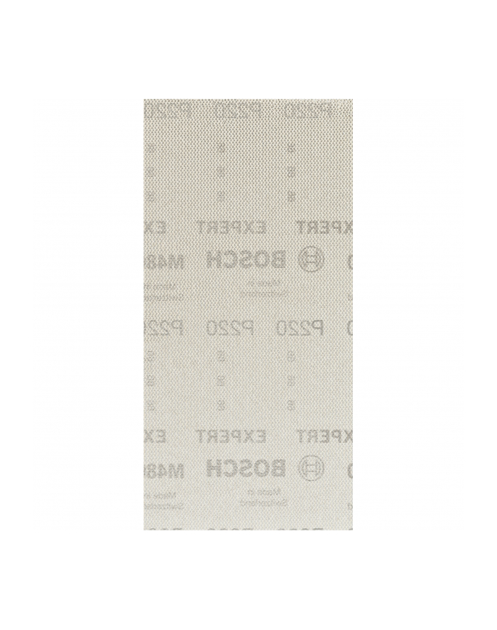 bosch powertools Bosch Expert M480 mesh structure sanding sheet 115 x 230mm, K220 (50 pieces, for orbital sanders) główny