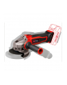 Einhell cordless angle grinder TE-AG 18/115 Q Li Solo, 18 volts (red/Kolor: CZARNY, without battery and charger) - nr 4